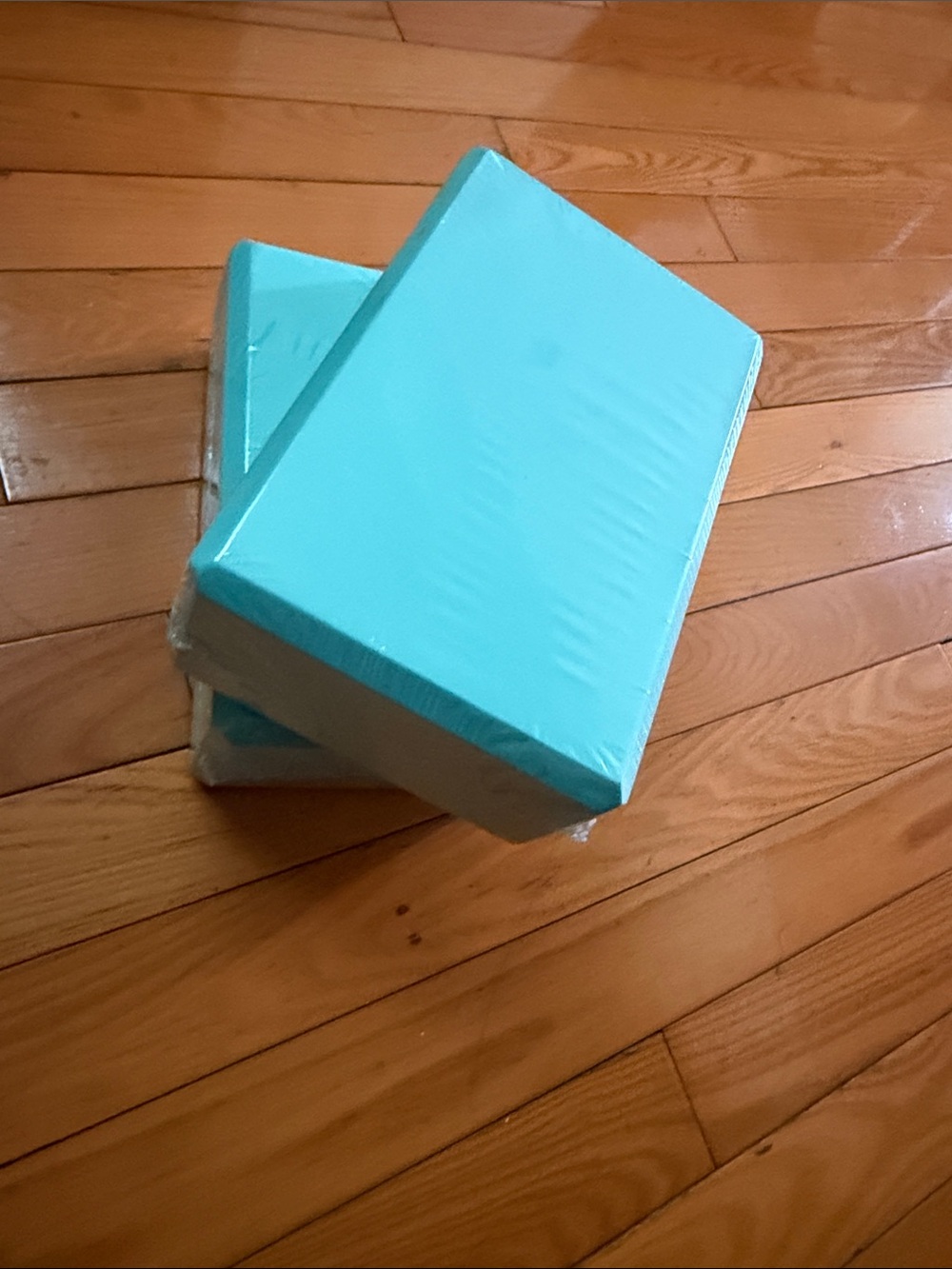 Teal Yoga Blocks - Set of 2